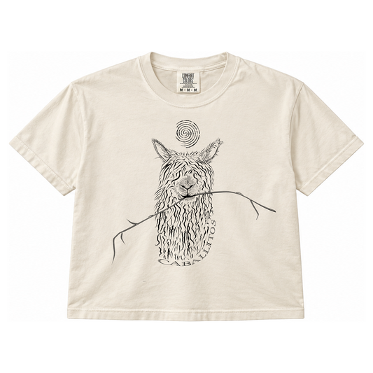 Llama - Women's Crop Top