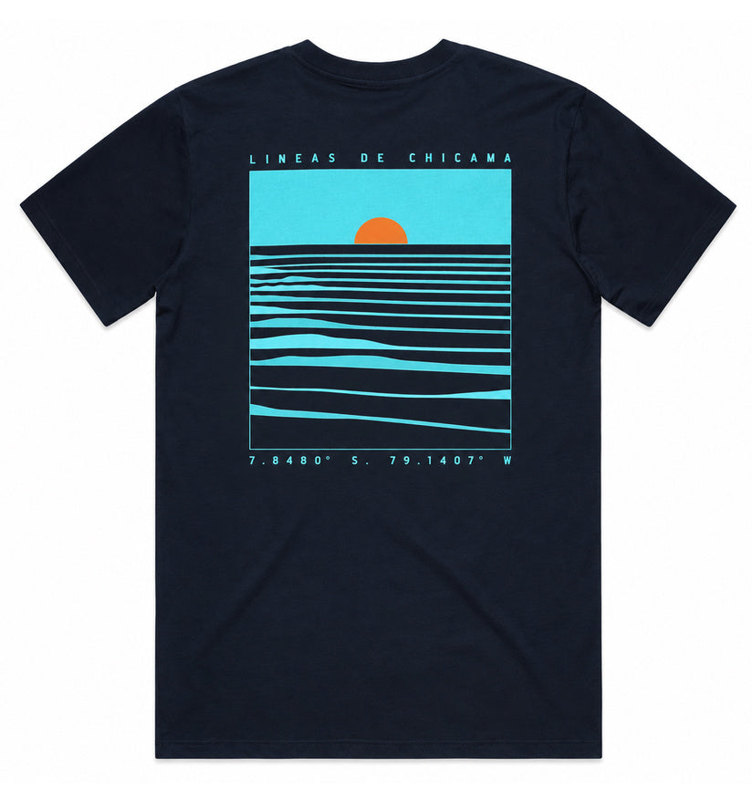 Lineas de Chicama - 100% Cotton - Navy